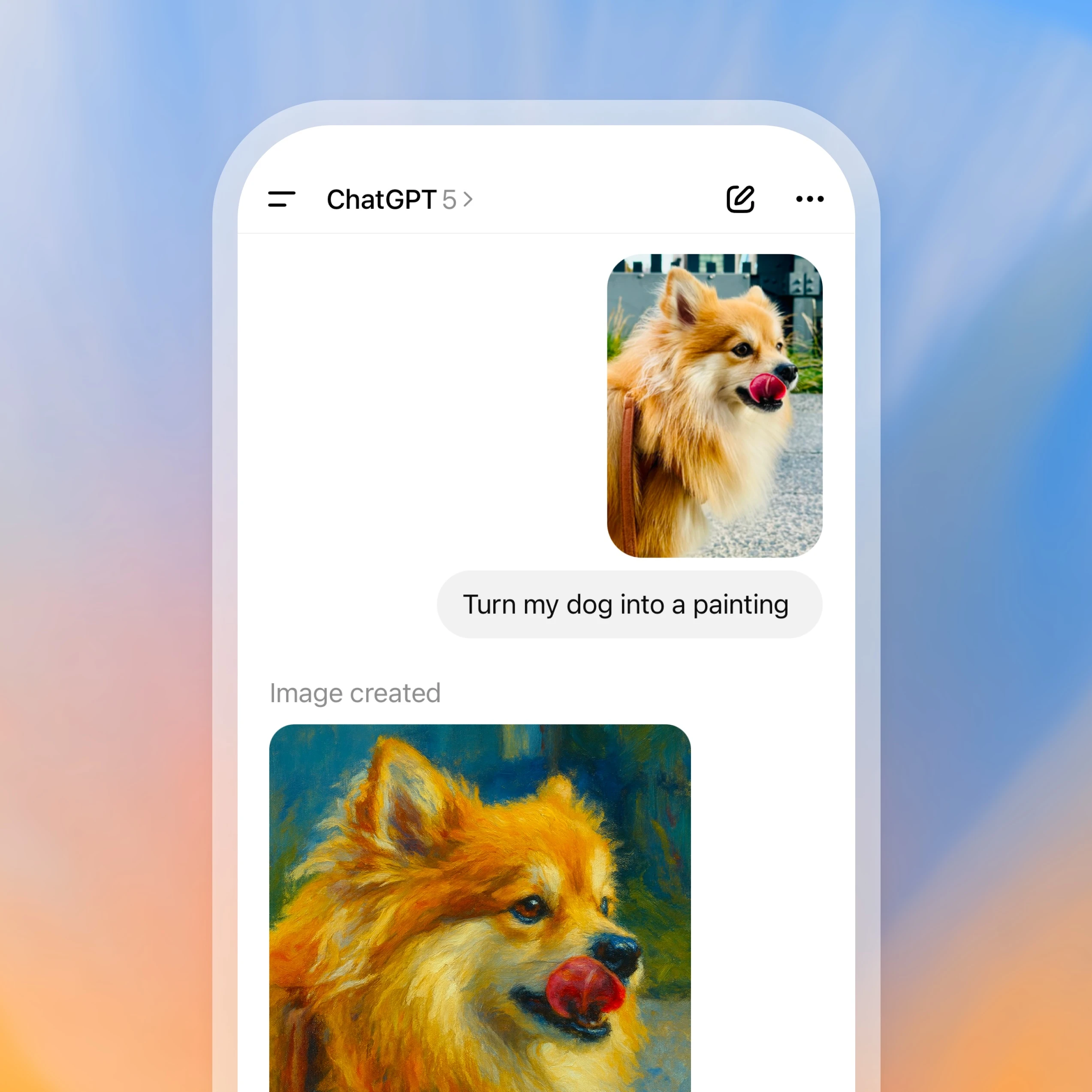 ChatGPT桌面版界面展示